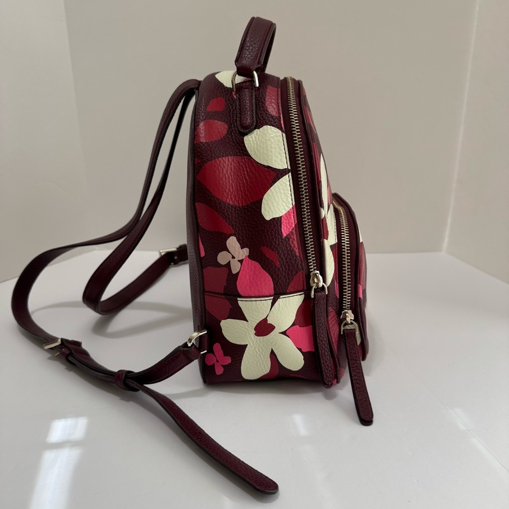 Kate Spade WKRU7023 Jackson Forest Floral Medium Backpack - Picture 3 of 16